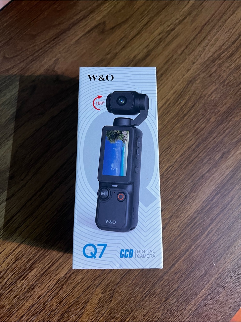 Q7 Black Handheld Digital Camera Gimbal